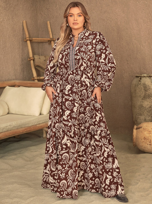 Sherry Printed Maxi Dress