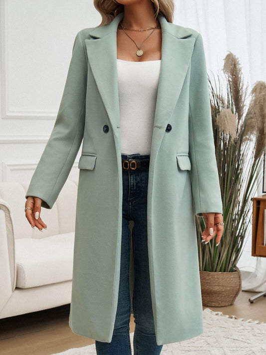 Devine Double Breasted Coat