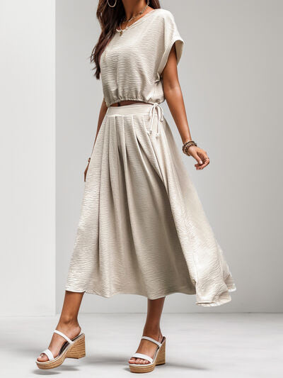 Tully Top and Skirt Set