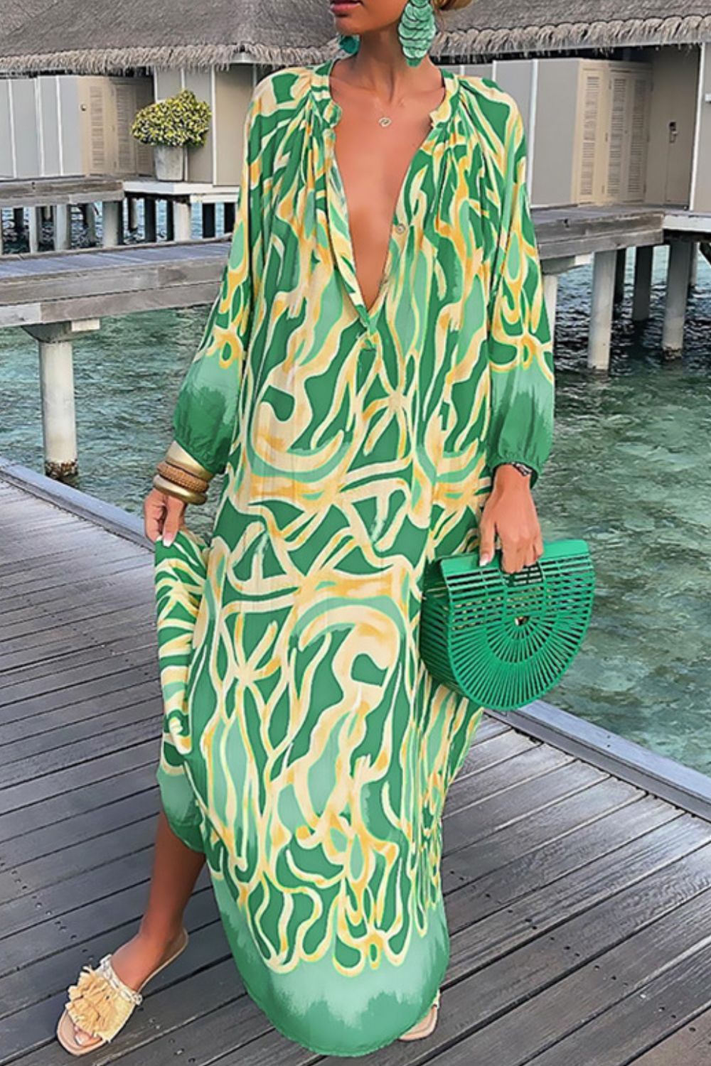 Mint Caftan