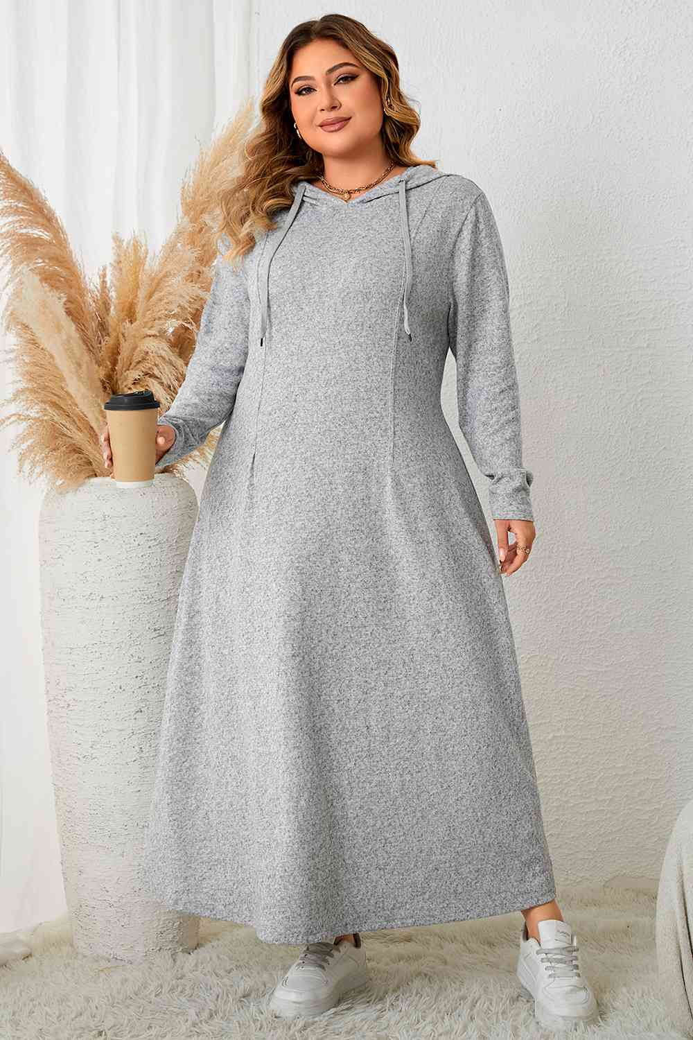 Allie Hooded Maxi Dress