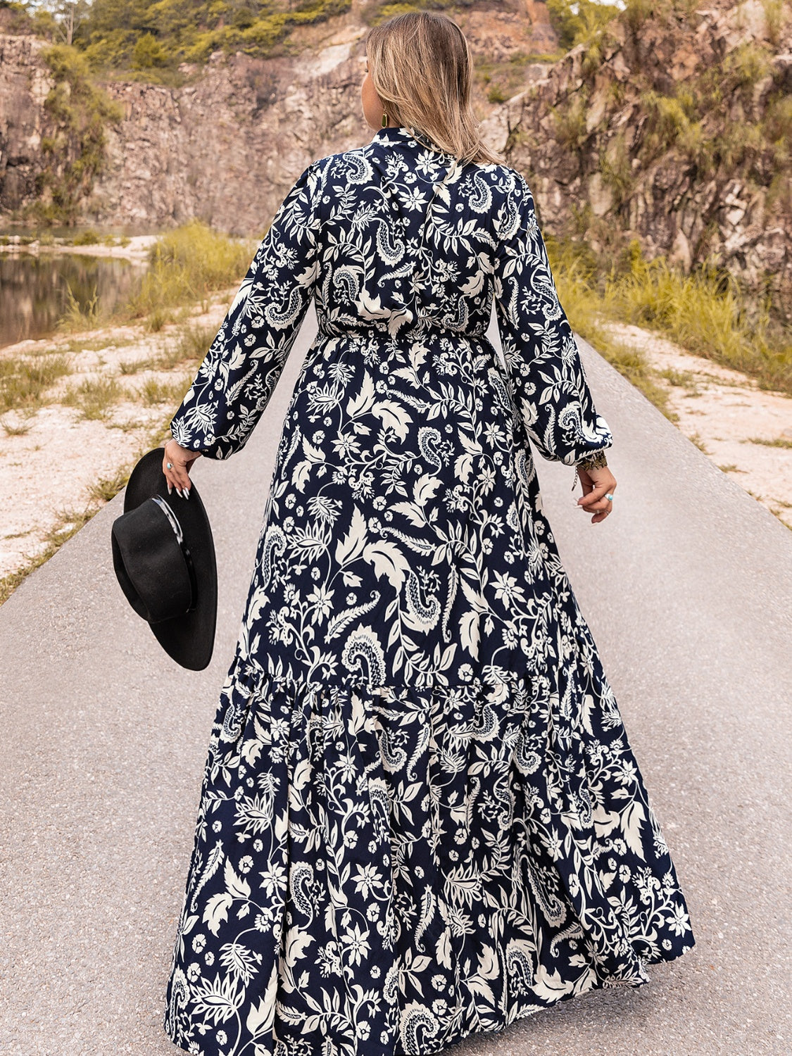 Sherry Long Sleeve Maxi Dress