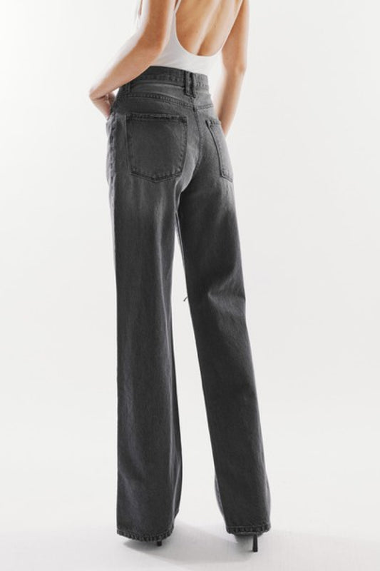 KC High Waist Distressed Jeans