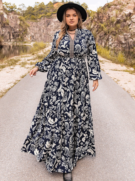 Sherry Long Sleeve Maxi Dress