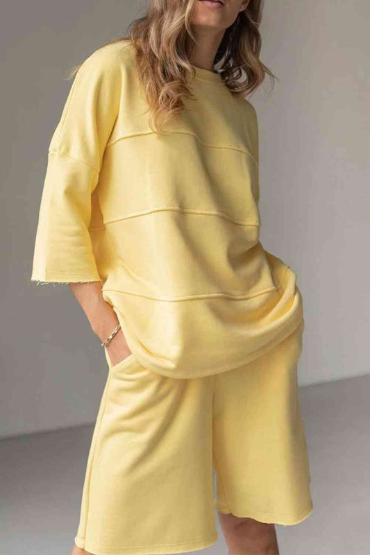 May Top and Shorts Set