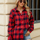 Plaid Button Up Long Sleeve Shirt