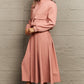 Maxi Jacket and Midi Skirt Set