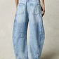 Wide Leg Jeans with Pockets