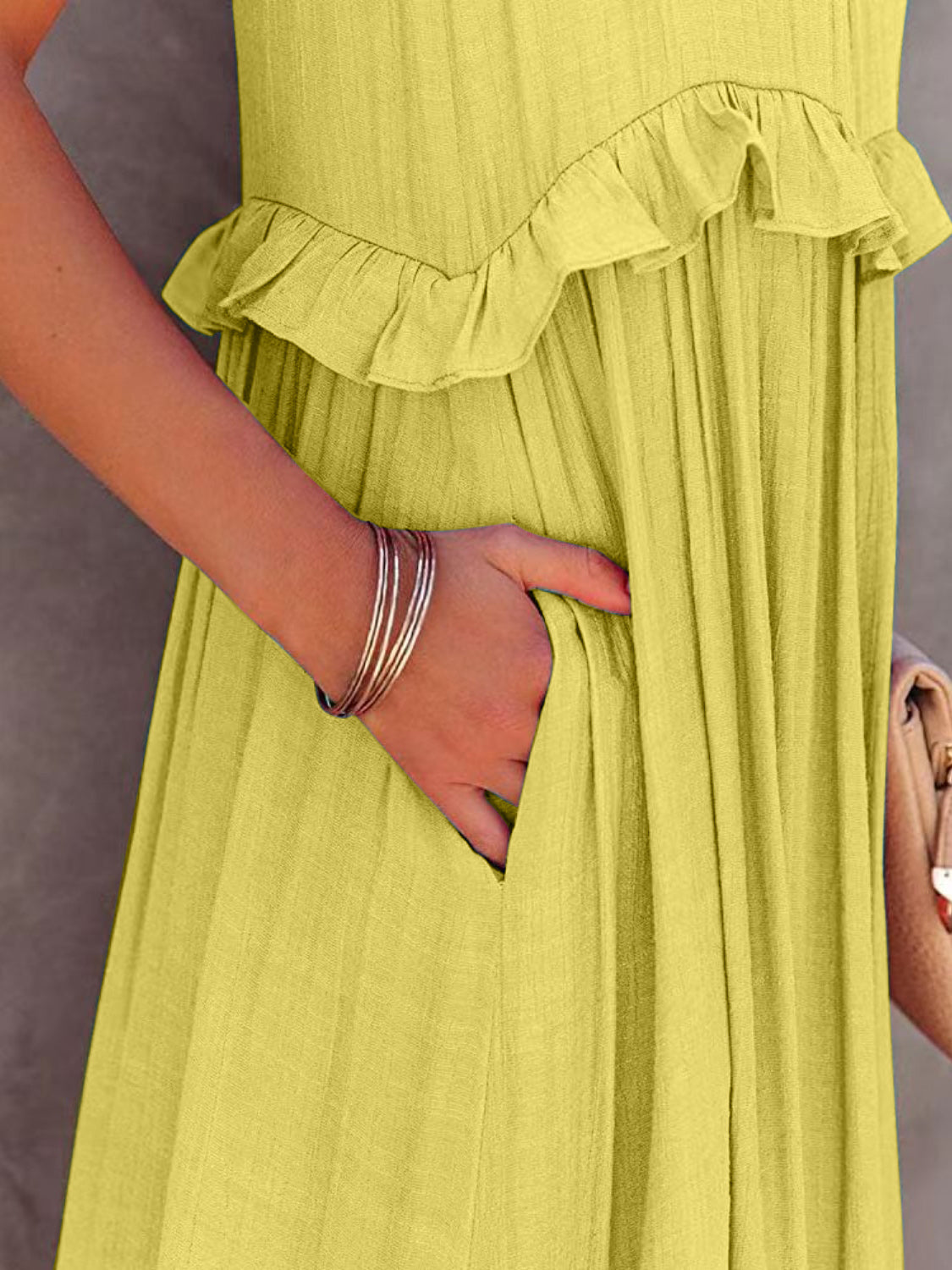 Riley Ruffled Tiered Maxi Dress