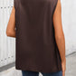 Side Slit Open Front Vest