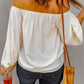 Off-Shoulder Balloon Sleeve Top