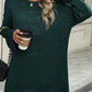 Round Neck Dropped Shoulder Sweater