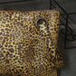 Leopard PU Leather Clutch