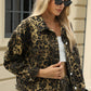 Leopard Denim Jacket