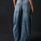 Wide Leg Jeans with Pockets