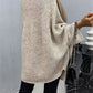 Round Neck Batwing Sleeve Sweater