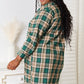 Mandy Plaid Collared Neck Long Sleeve Shirt