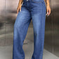 Wide Leg Jeans with Pockets