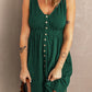 Sleeveless Button Down Mini Magic Dress