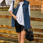 Button Down Denim Vest