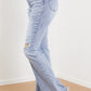 RISEN Valerie Full Size Crossover Flared Jeans