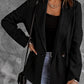 Double-Breasted Blazer with Pockets