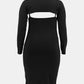 Ruched Bodycon Dress and Bolero Set