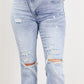 RISEN Valerie Full Size Crossover Flared Jeans