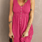 Sleeveless Button Down Mini Magic Dress