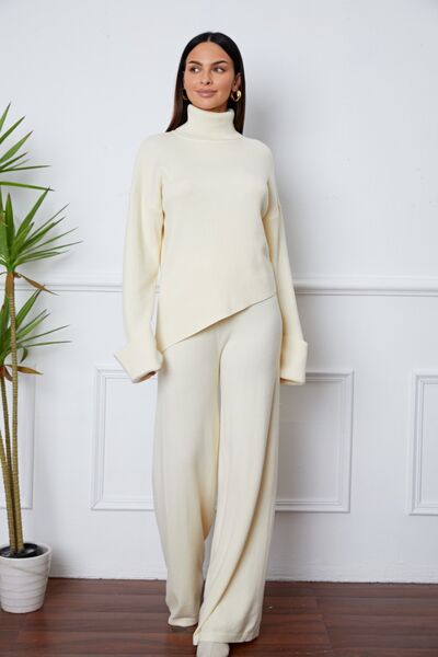 Dawn Turtleneck Sweater and Pant Set