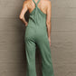 HEYSON Don't Get It Twisted Full Size Rib Knit Jumpsuit