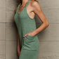 HEYSON Don't Get It Twisted Full Size Rib Knit Jumpsuit