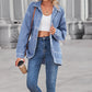 Dropped Shoulder Denim Jacket
