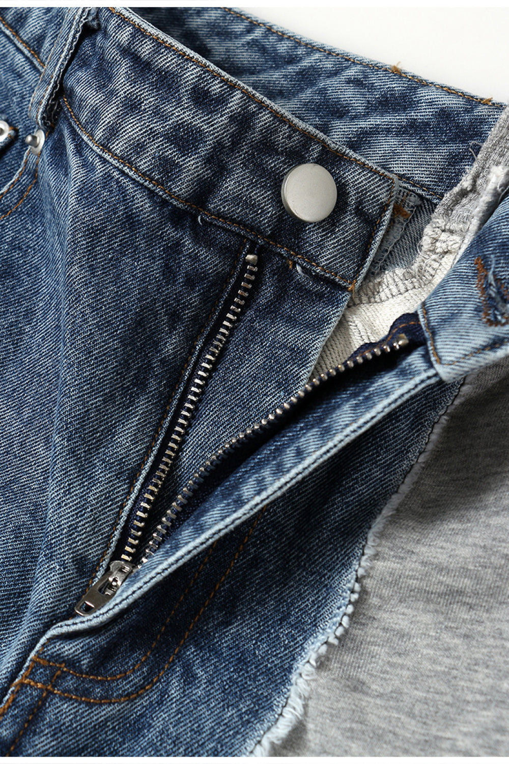 Two-Tone Denim Lounge Pants