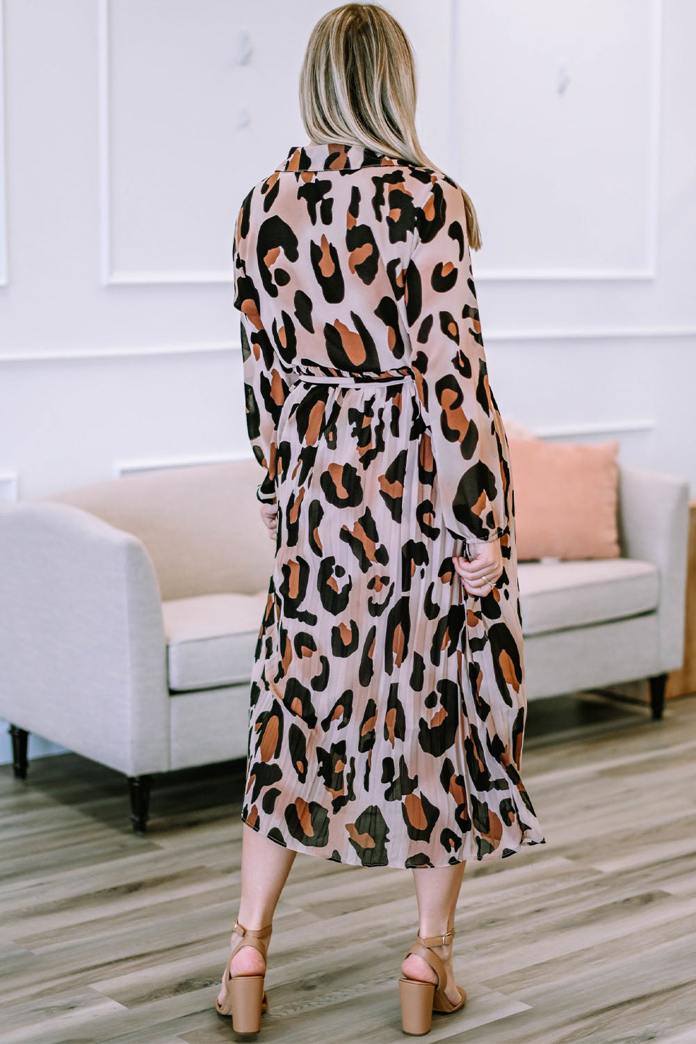 Ramona Leopard Print Dress