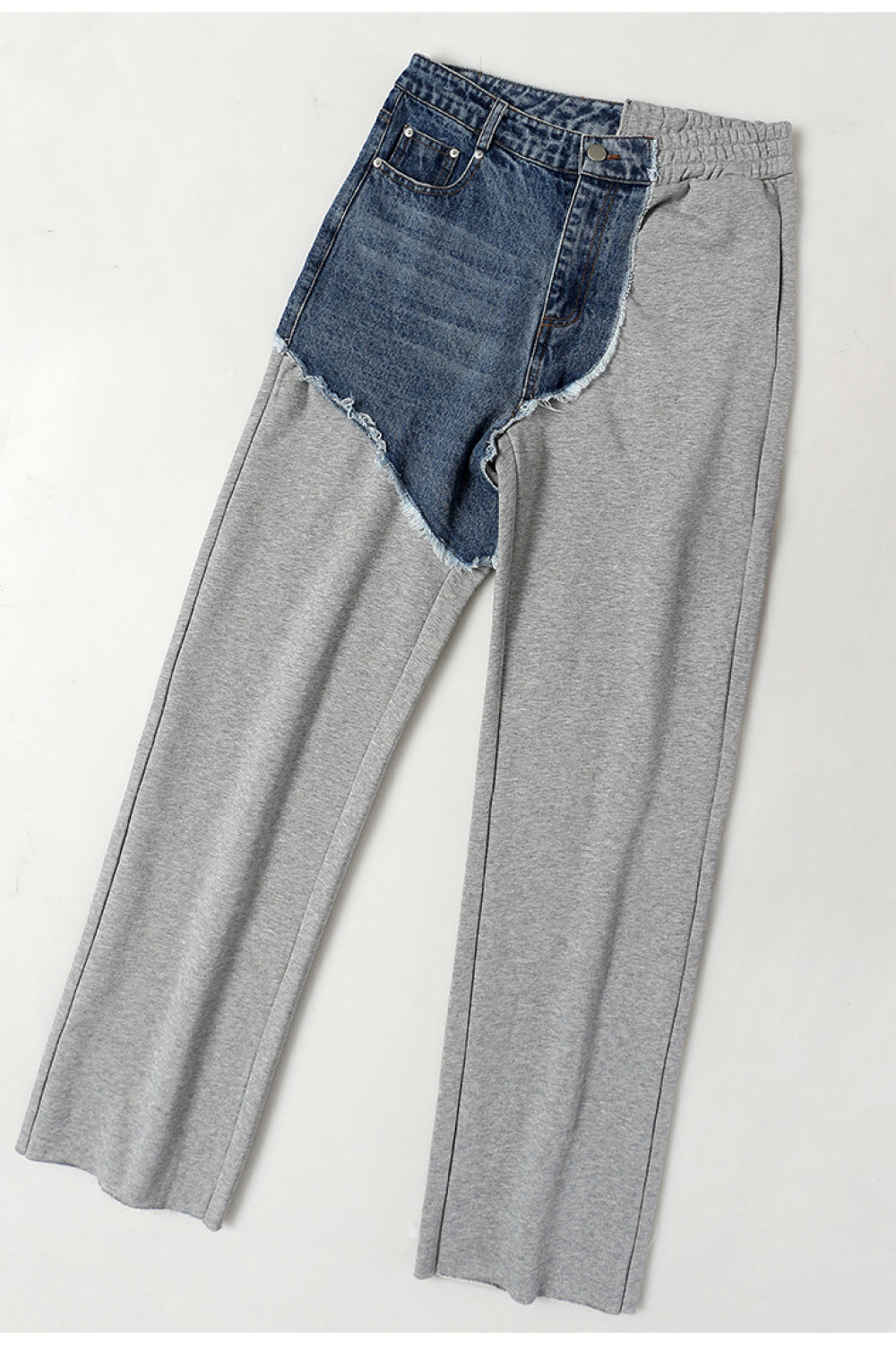 Two-Tone Denim Lounge Pants