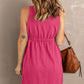 Sleeveless Button Down Mini Magic Dress