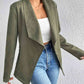 Statement Collar Long Sleeve Jacket