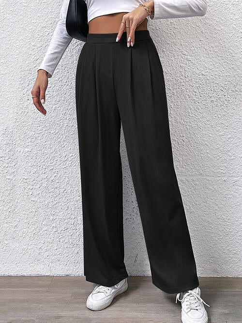 High Side Pull-On Pants