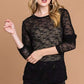 Sheerly Mesh Top