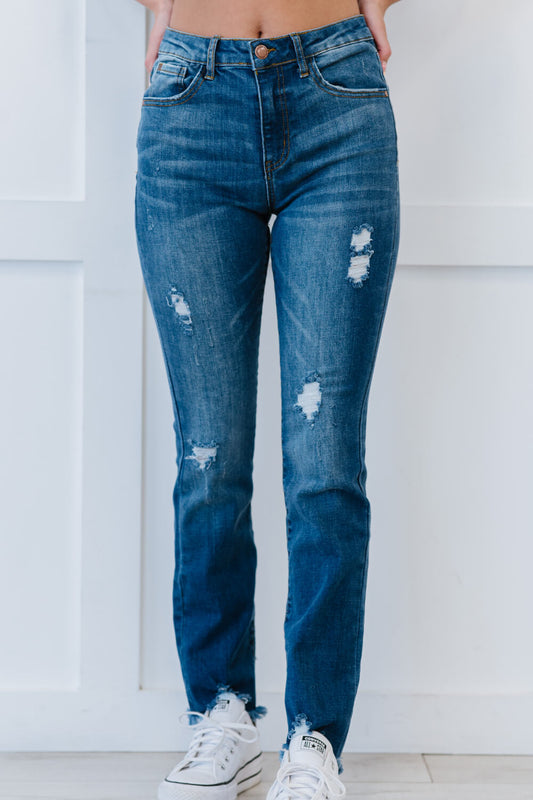 Traveler High-Waisted Straight Jeans