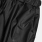 Puff Sleeve Spliced Top and Drawstring Waist Joggers Set