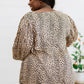 Oakley Printed Pleated Blouse