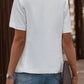 Sage Two-Button Short Sleeve Pocket Blazer
