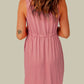Sleeveless Button Down Mini Magic Dress
