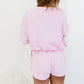 Sweet Generis Lucky One Full Size Run Terry Lounge Set