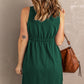 Sleeveless Button Down Mini Magic Dress