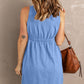 Sleeveless Button Down Mini Magic Dress