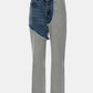 Two-Tone Denim Lounge Pants