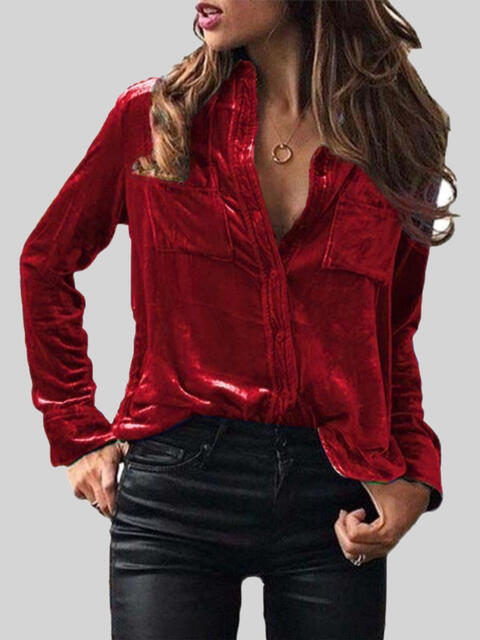 Elise Velour Top